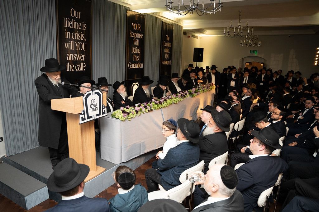 London Hosts Historic Mission of Gedolei Yisroel on Behalf of Keren Olam HaTorah